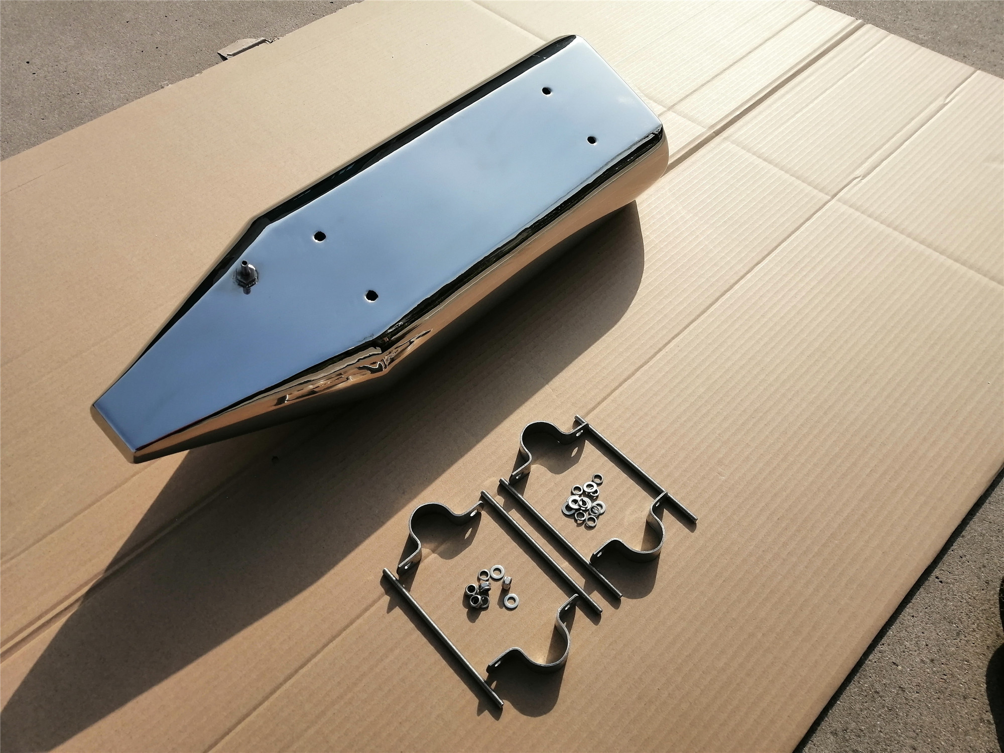 Stainless Steel Gasoline Tank Custom Build